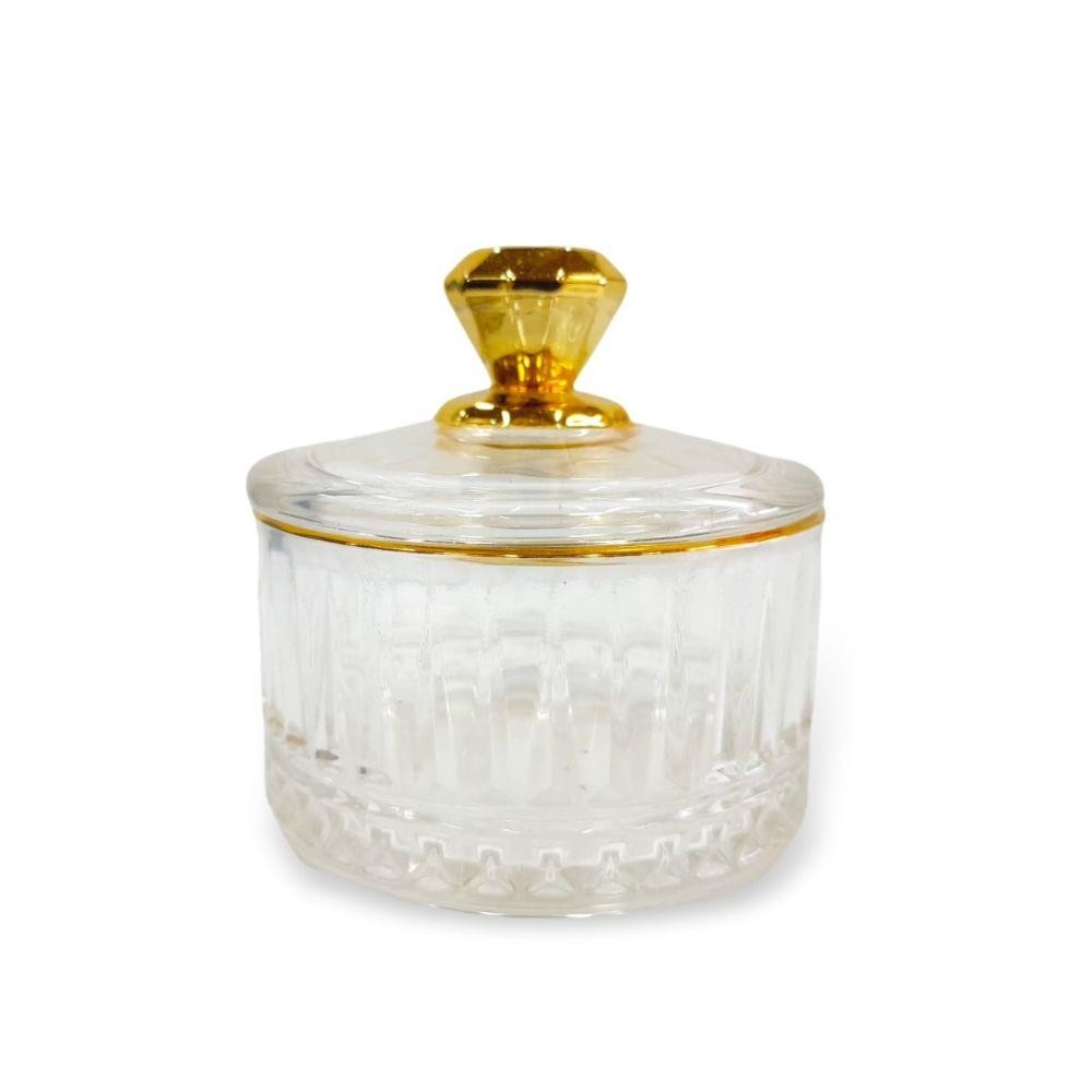 Pote de Vidro Quanhe 7cm: Charme e Organização