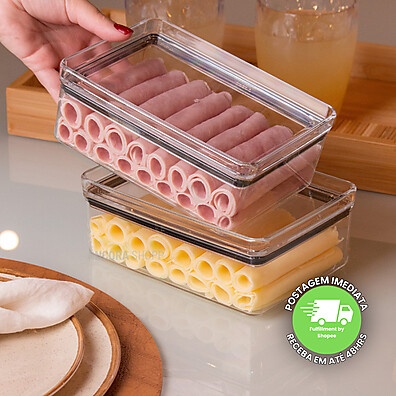 Pote Hermético 770ml: Frescor e Organização!