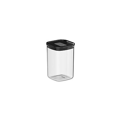 Pote Hermético Quadrado 1L Duo Lock – Organização Total na Cozinha