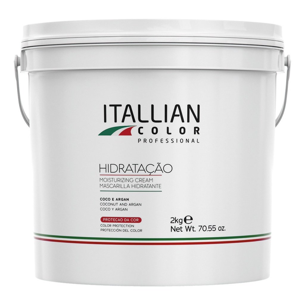 Pote Hidratação Itallian Color 2kg: Cabelos Radiantes!