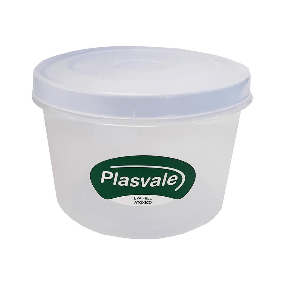 Pote Plasvale 600ml: Organize e Leve Seus Alimentos!