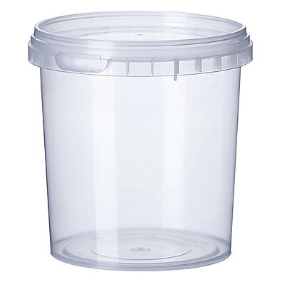 Pote Redondo 500 ml com Tampa e Lacre Inviolável – Ideal para Bolo no Pote e Alimentos