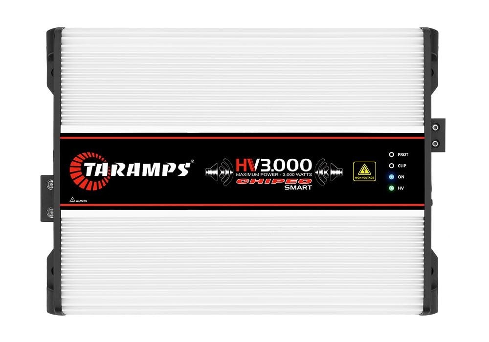Amplificador Taramps HV 3.000 CHIPEO SMART: Potência Extrema 3000W RMS para seu Som Automotivo