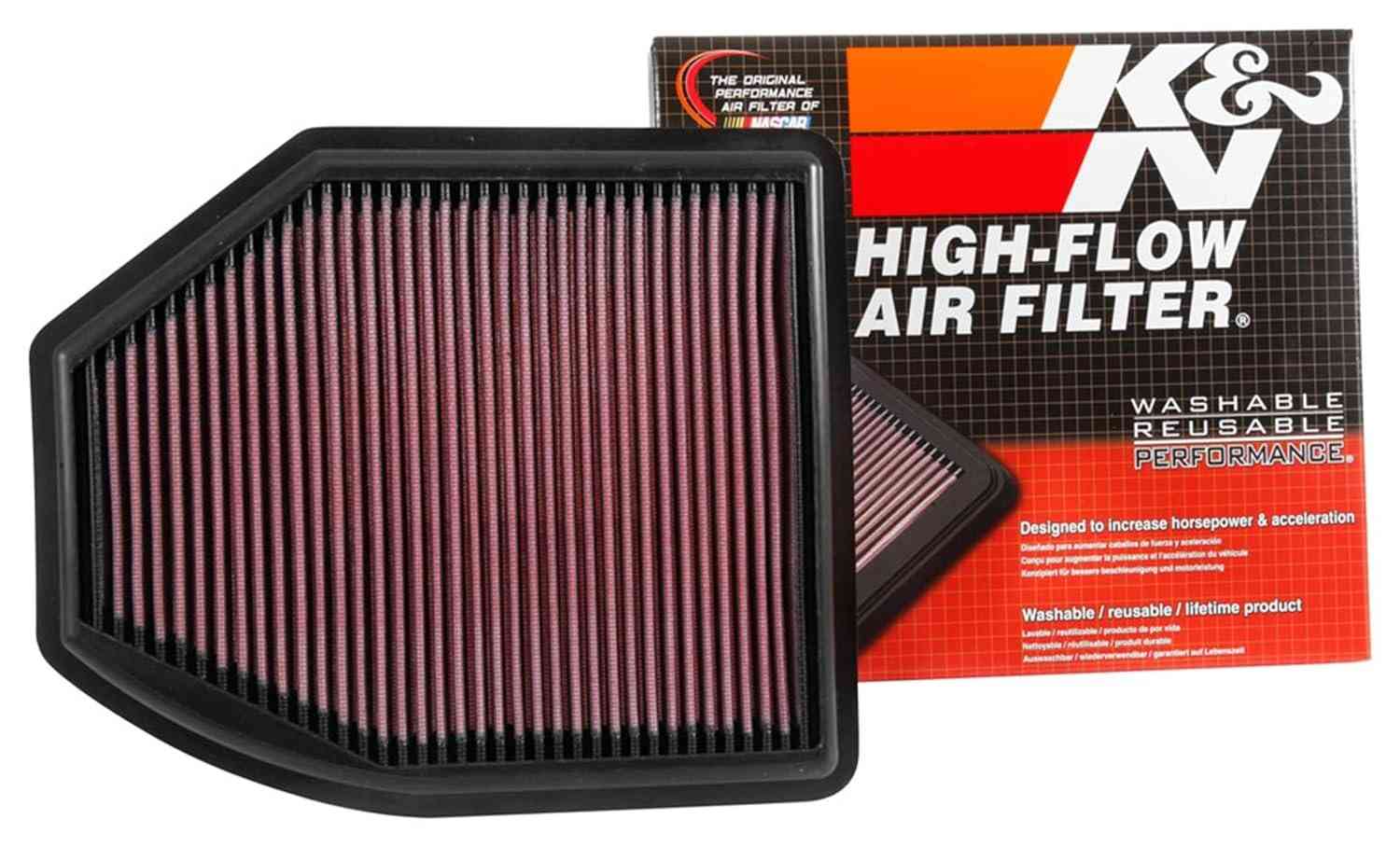 Filtro de Ar K&N para ACURA ILX 2016-2019: Potência e Economia Duradoura (33-5035)