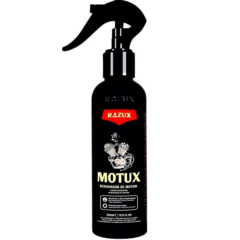 Renovador e Protetor de Motor Motux Razux 240ml: Potência e Brilho Duradouro