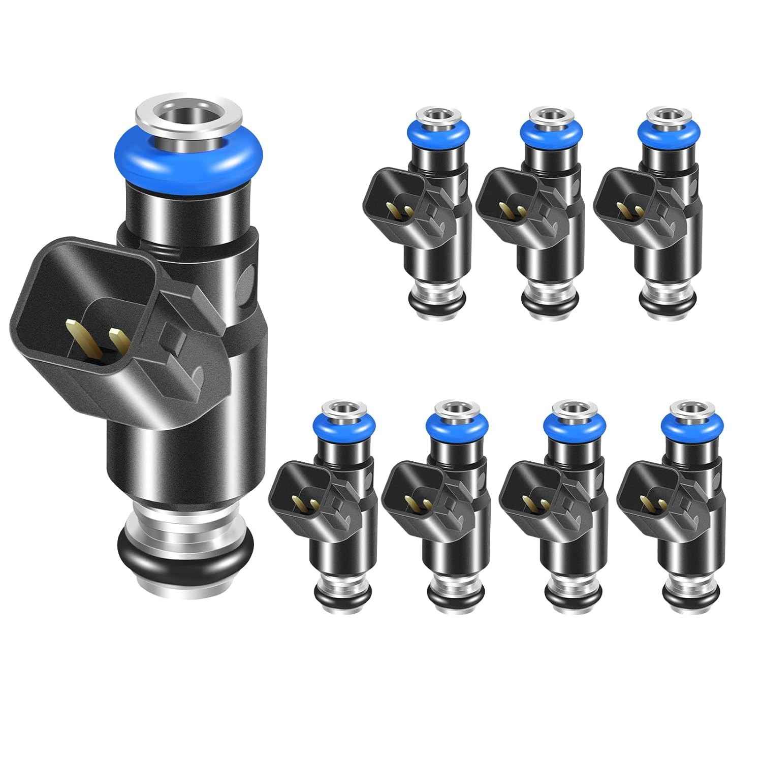 Kit 8 Injetores de Combustível 12613411 para Chevrolet/GMC: Potência e Economia para Sua Escalade, Silverado e Mais!