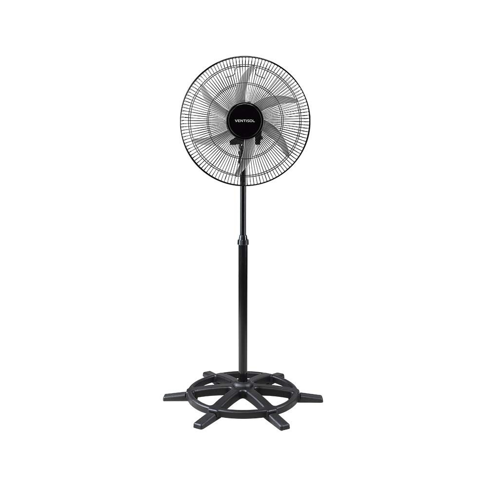 Ventisol Ventilador Oscilante de Coluna Turbo Steel 50cm - Potência e Estilo