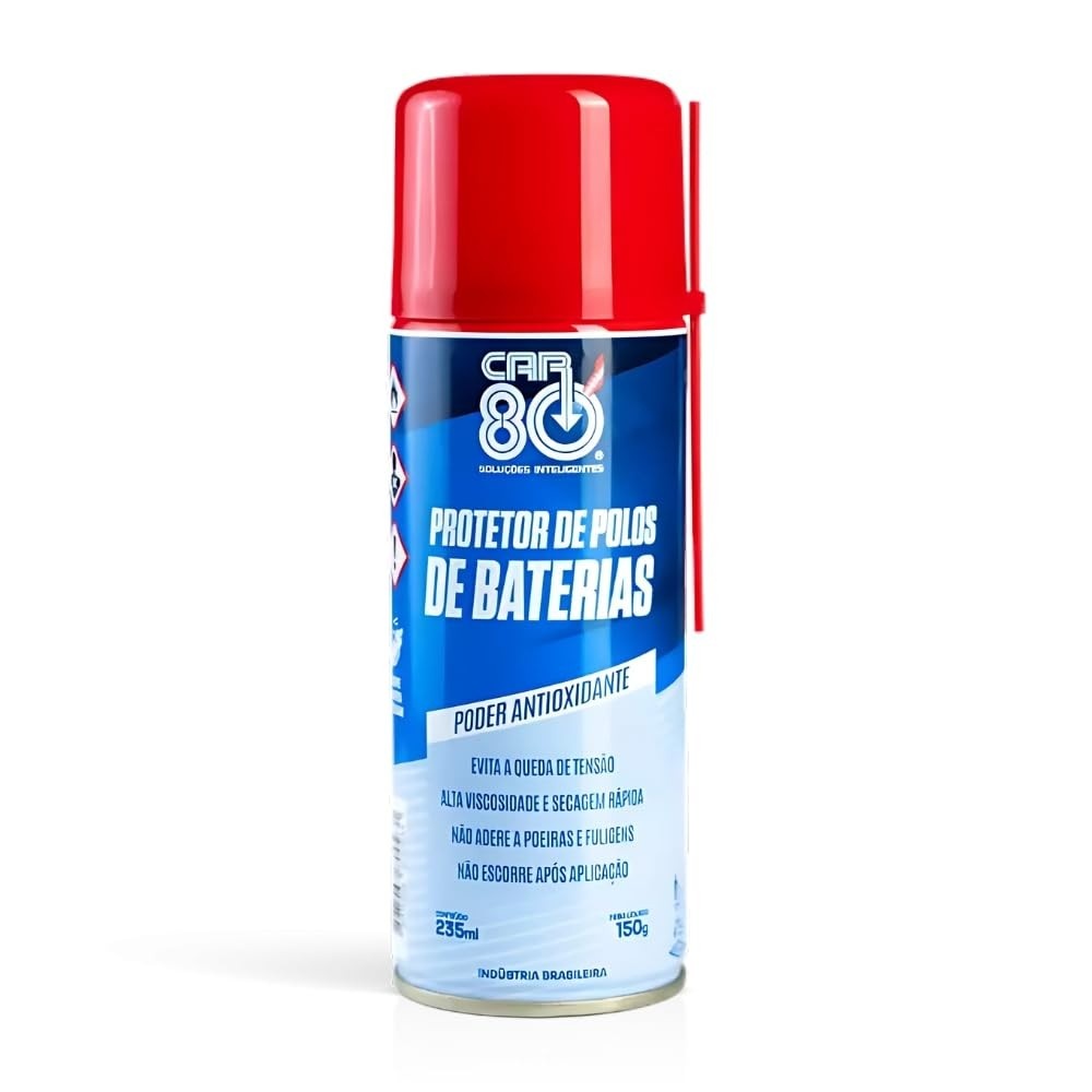 CAR 80 Protetor de Polos de Bateria: Potencialize a Durabilidade e Evite Corrosão