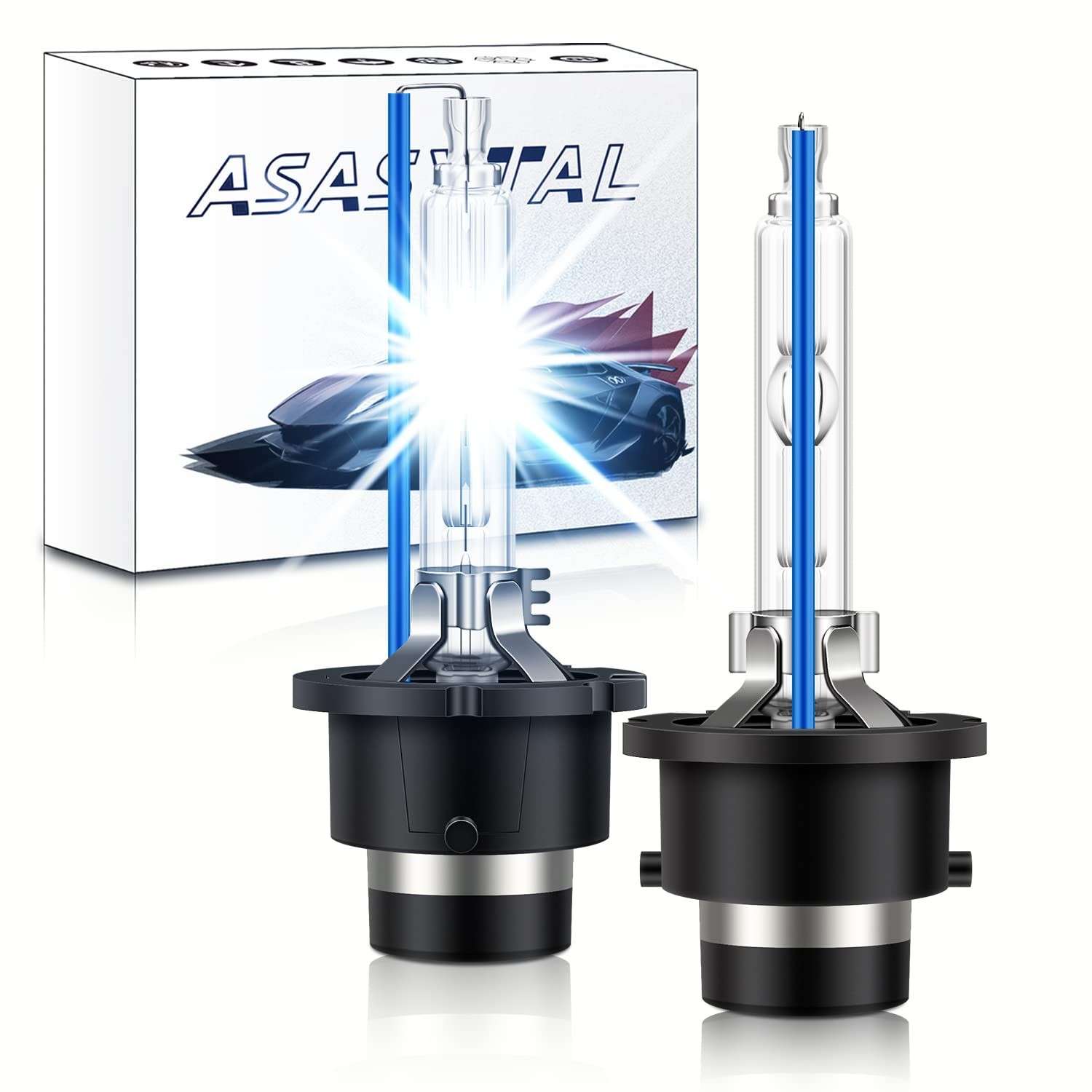 Lâmpada Xenon D4S 8000K Branco Frio - Iluminação Potente para Seu Farol