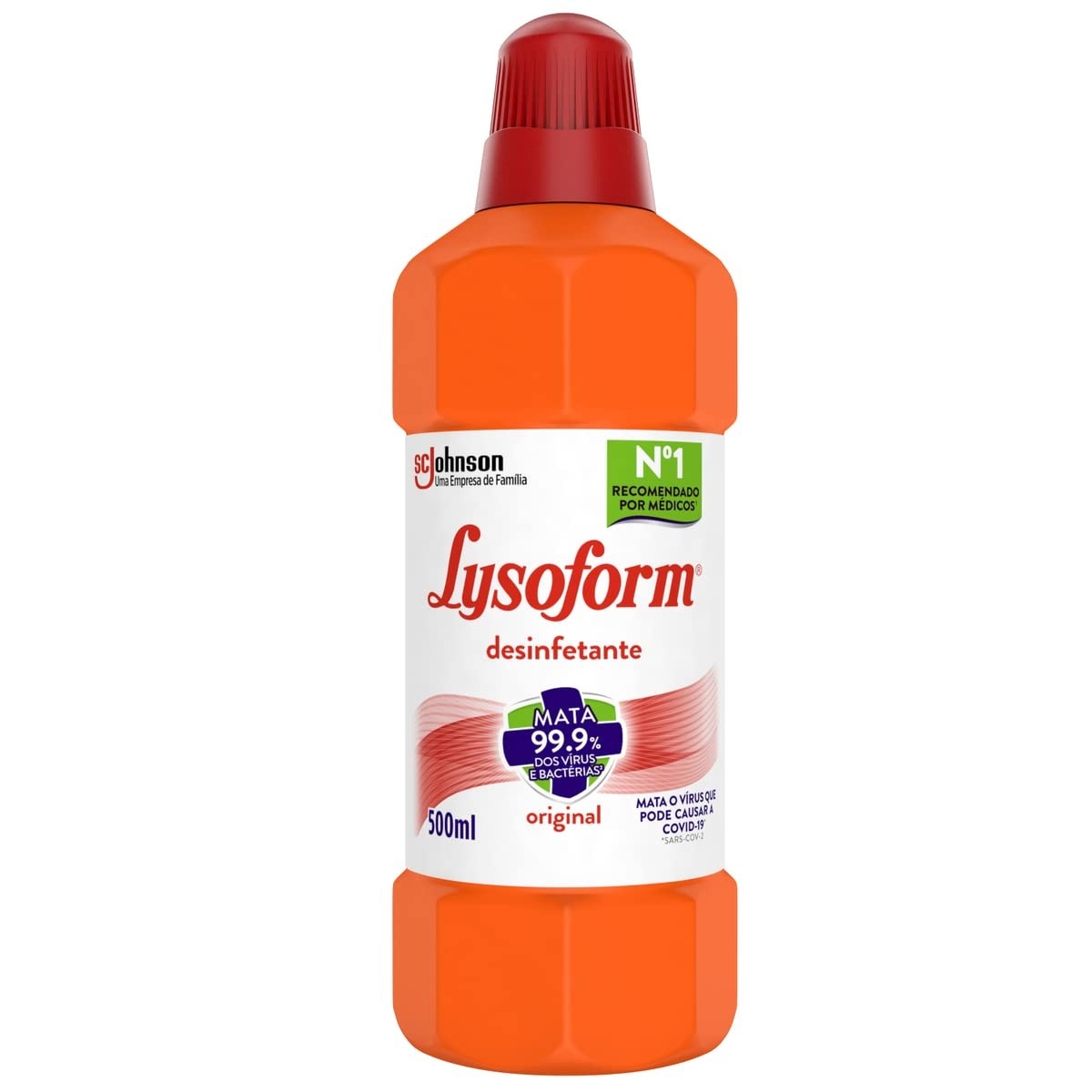 Lysoform Original 500ml - Desinfetante Líquido Potente para Limpeza Profunda e Segura
