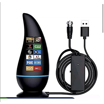 Antena Digital Amplificada 3m – Sinal Ultra HD Potente
