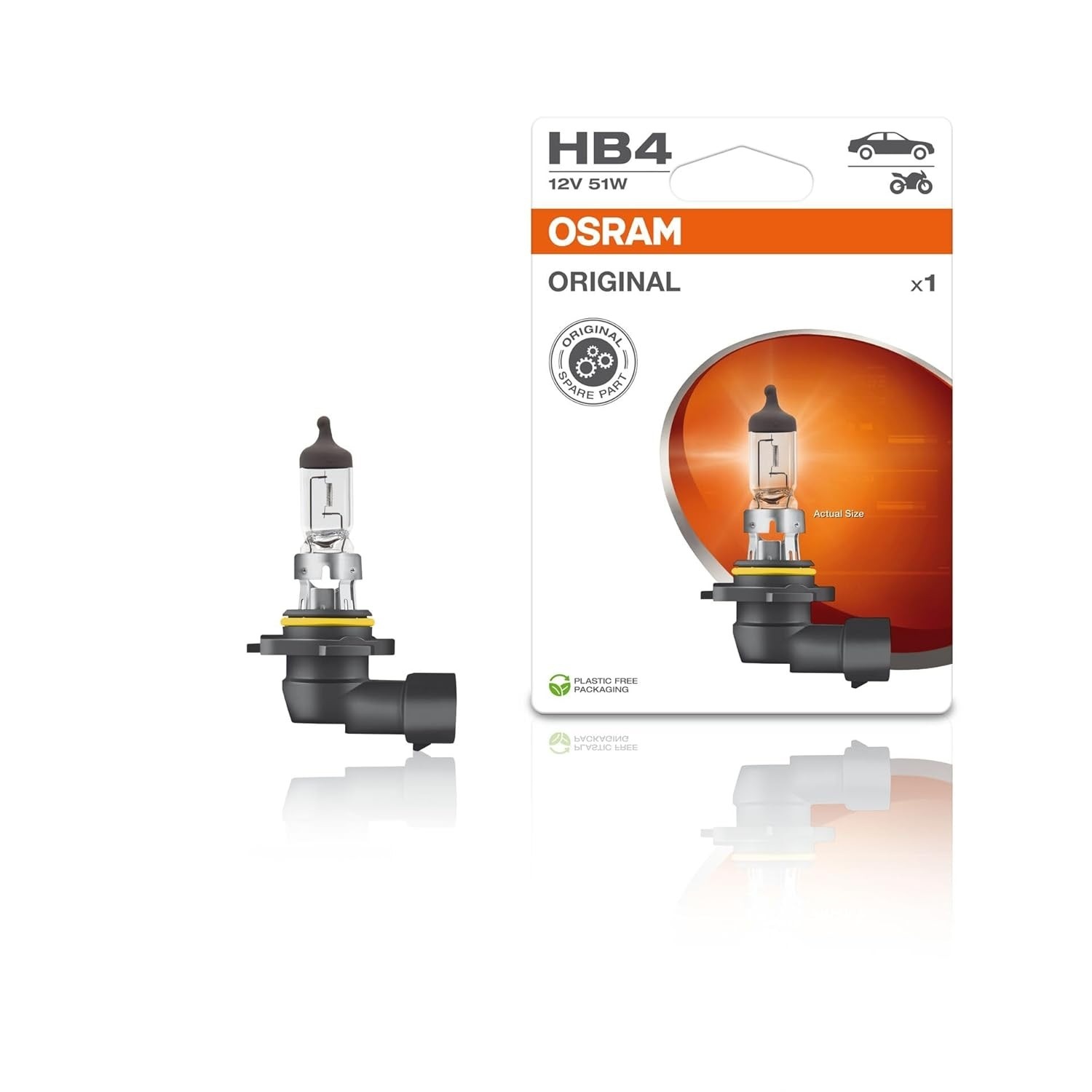Lâmpada Osram HB4 51W 12V: Iluminação Potente e Segura para Seu Veículo