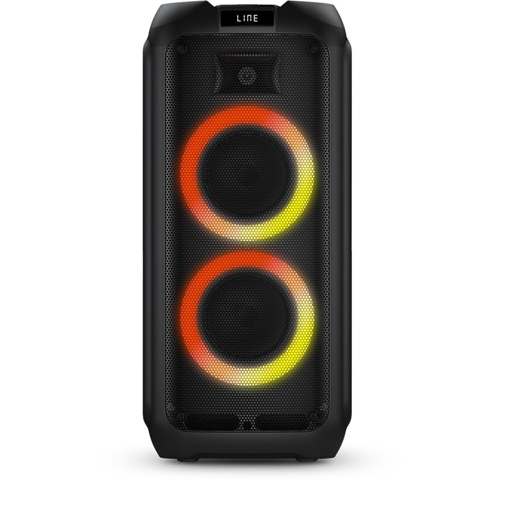 Caixa de Som Bluetooth Philips TAX4209/78: Festa Épica com Graves Potentes e Luzes LED