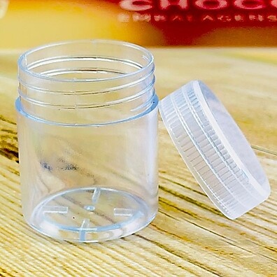 Potes de Cristal 15ml: Organize com Elegância!