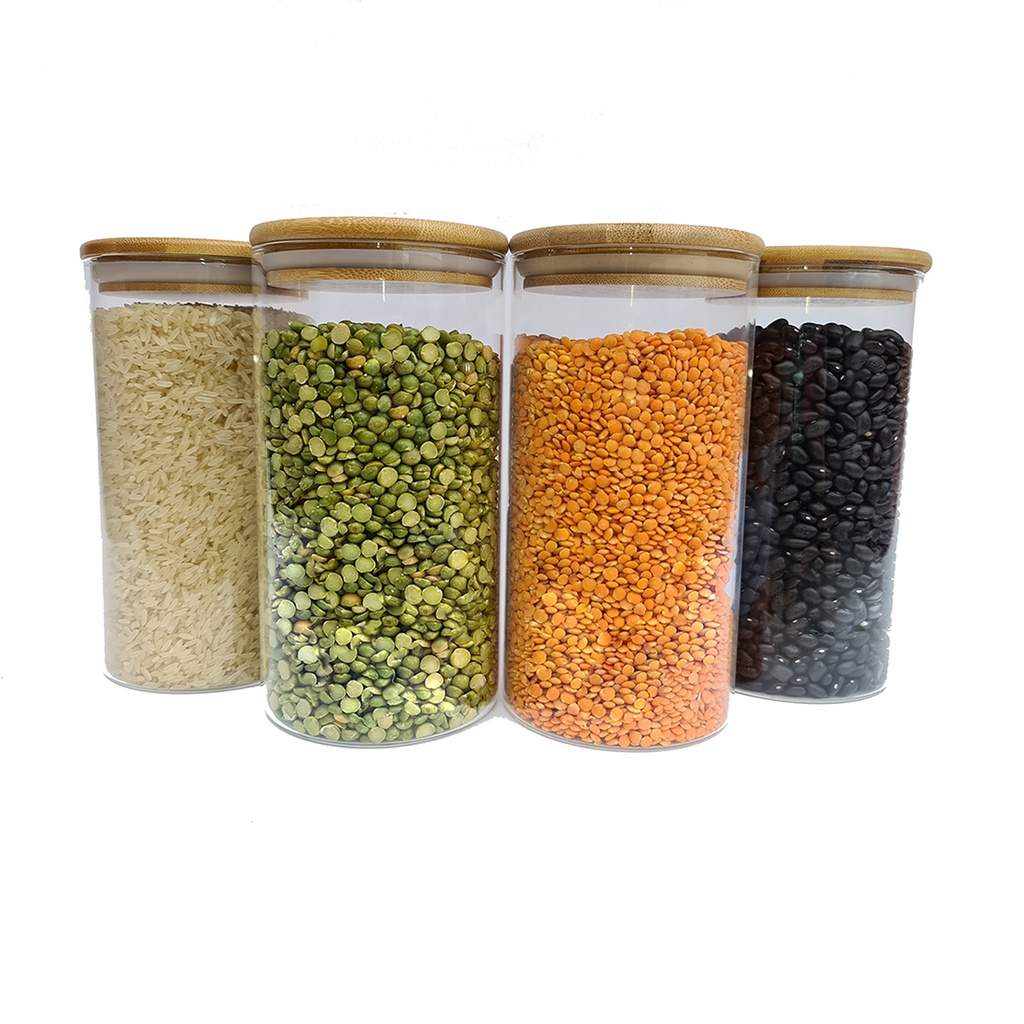 Potes de Vidro 1100ml: Organize e Preserve!