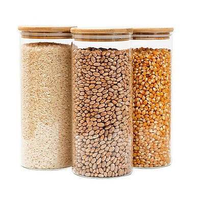 Potes de Vidro 1650ml: Organize com Estilo!