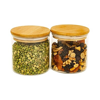 Potes de Vidro 500ml: Organize com Estilo!