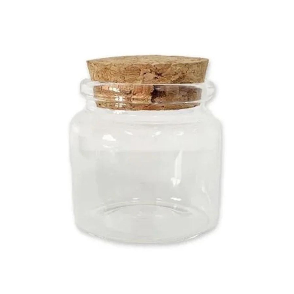 Potes de Vidro 50ml: Charme e Versatilidade!
