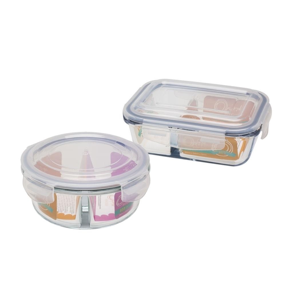 Potes de Vidro com Divisórias: Organize sua Cozinha!
