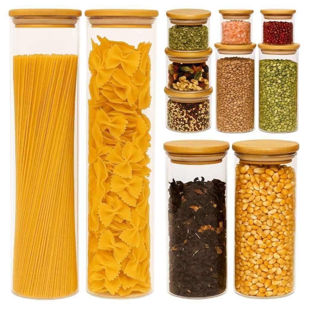 Potes de Vidro Herméticos: Organize sua Cozinha!