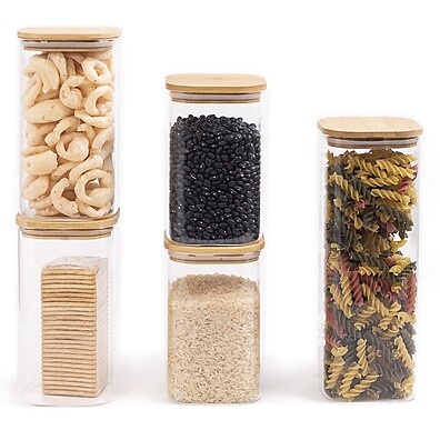 Potes Herméticos Oikos: Organize e Preserve Seus Alimentos!