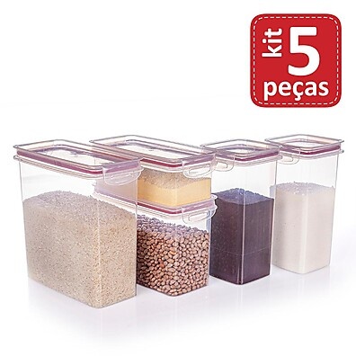 Potes Herméticos Plasútil: Frescor e Organização!