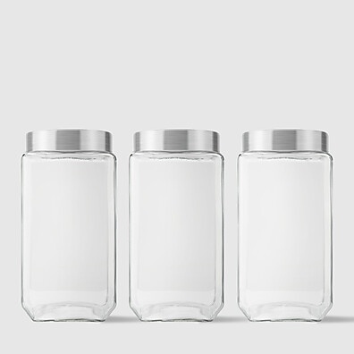 Potes Invicta Collection 2,2L: Organize com Estilo!