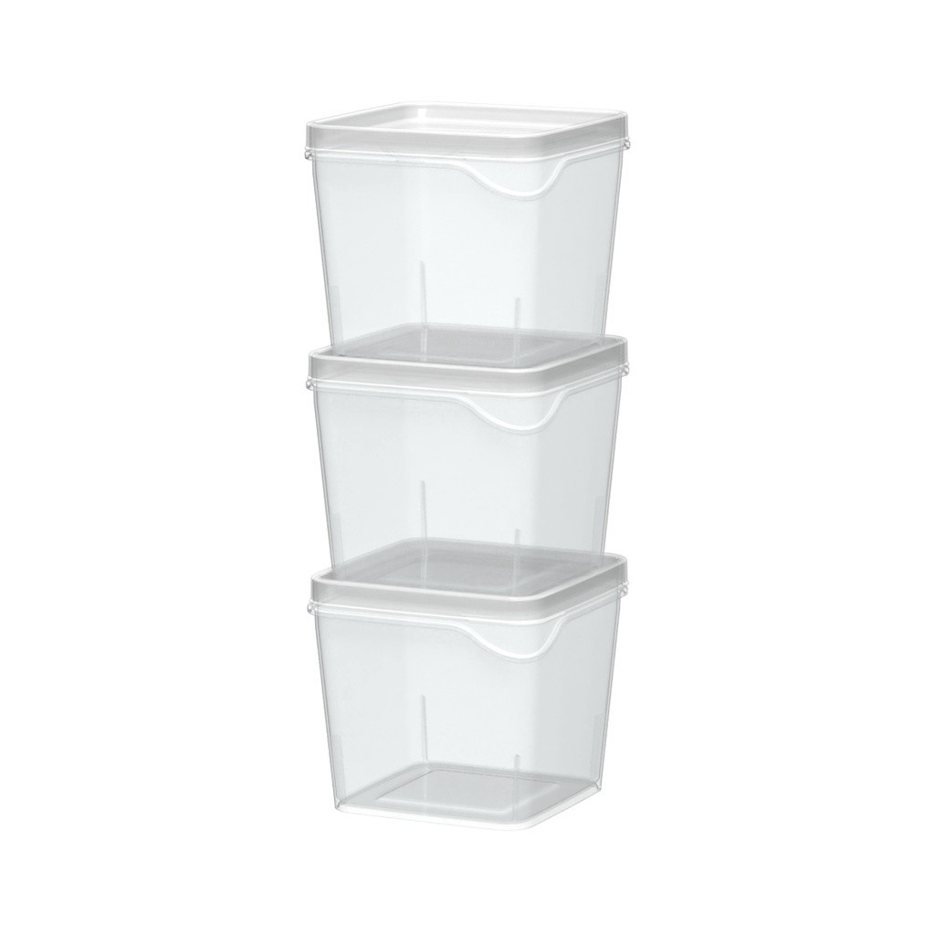Potes Nitron: Kit 3 Quadrados 450ml para Você!