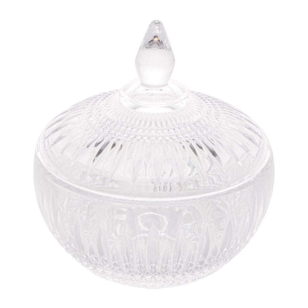 Potiche Decorativo Wolff Queen: Cristal Elegante 14cm x 15cm
