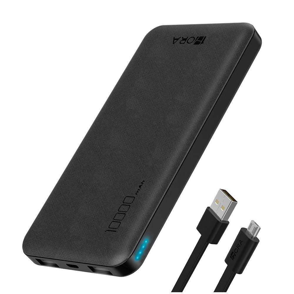 Power Bank 10000mAh: Carga Rápida em 1 Hora!