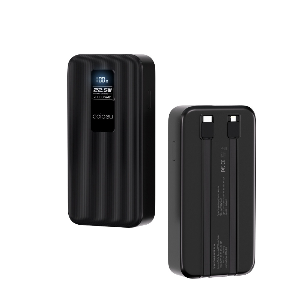 Power Bank 20000mAh: Carregue Rápido e com Estilo!