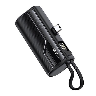 Power Bank 4500mAh: Carga Rápida em 1h!