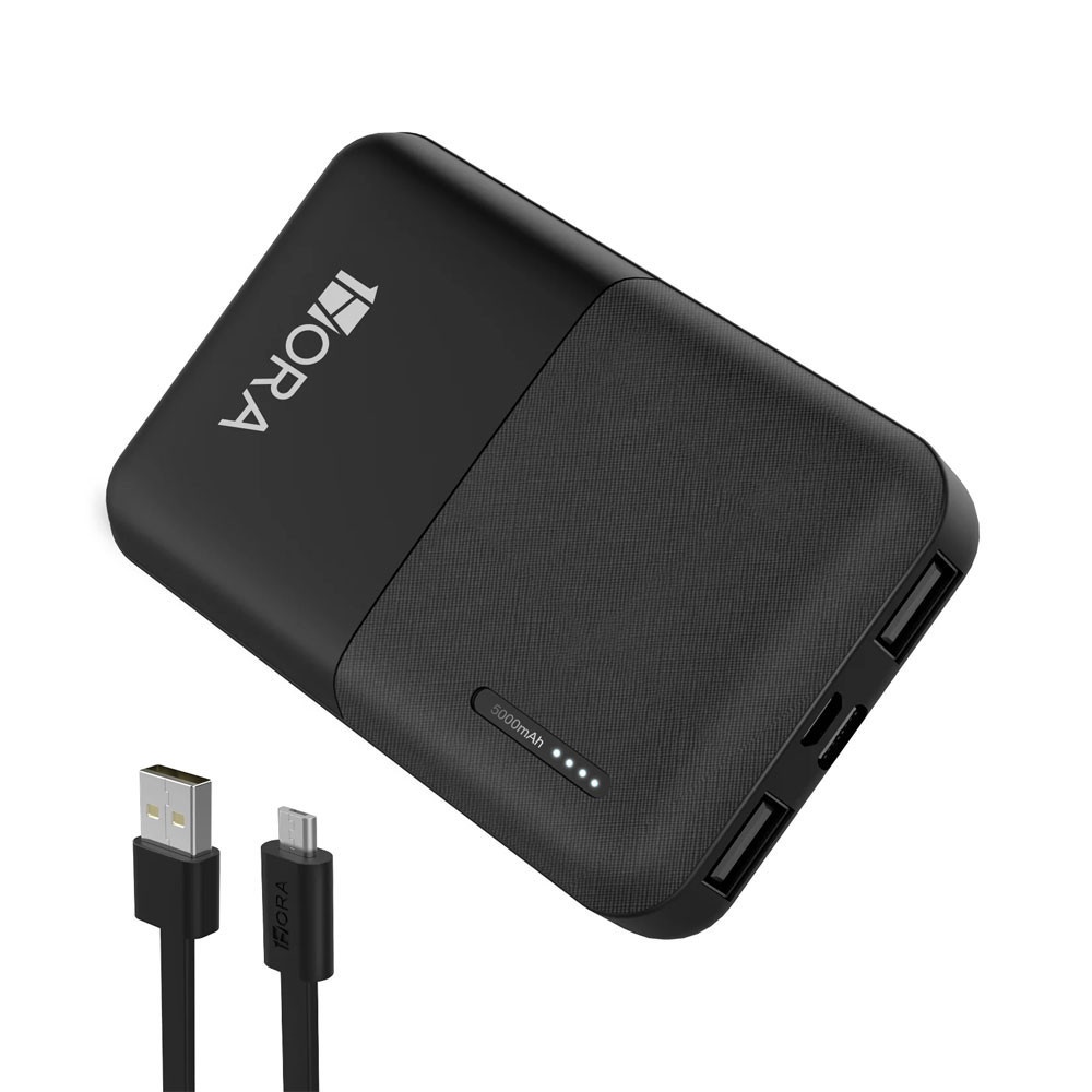 Power Bank 5000mAh: Energia Extra Sempre com Você!