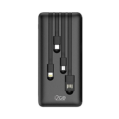 Power Bank i2GO 10000mAh: Carregue Tudo!