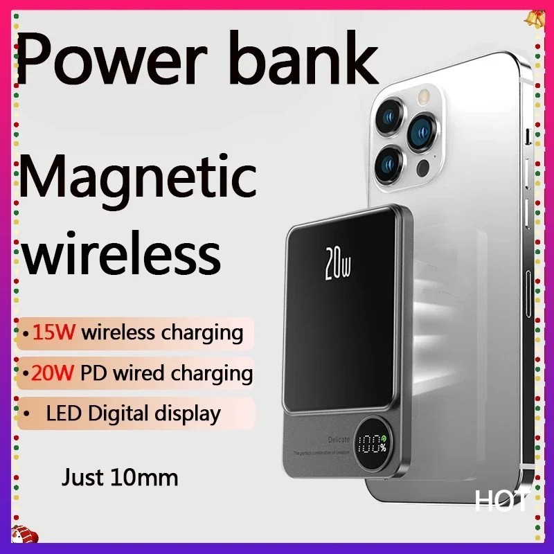 Power Bank MagSafe: Carga Rápida e Portátil