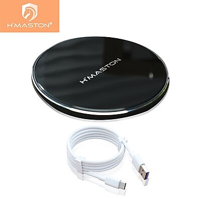 Power Bank Sem Fio H'maston YD-27: Carregue Rápido!