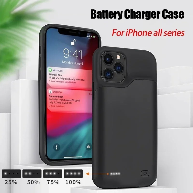 Power Case iPhone: Bateria Extra 20000mAh