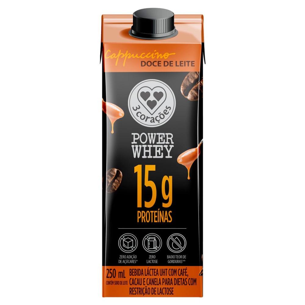 Power Whey 3 Corações: +Proteína e Sabor!