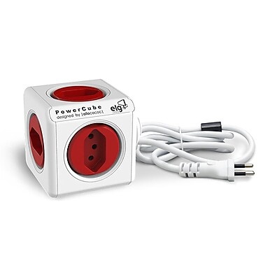 PowerCube ELG: Filtro de Linha com 5 Tomadas e 1,5m