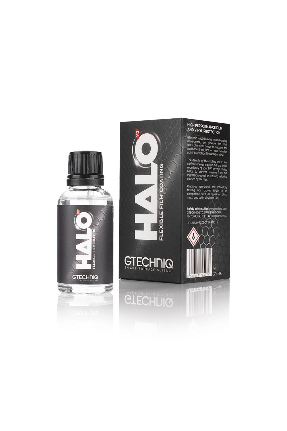 Gtechniq - Halo V2 - Proteção PPF e Vinil - 30Ml