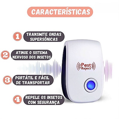 Repelente Ultrassônico: Livre-se de Pragas!