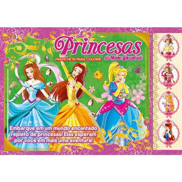 Prancheta Princesas: Desenhe e Colora!