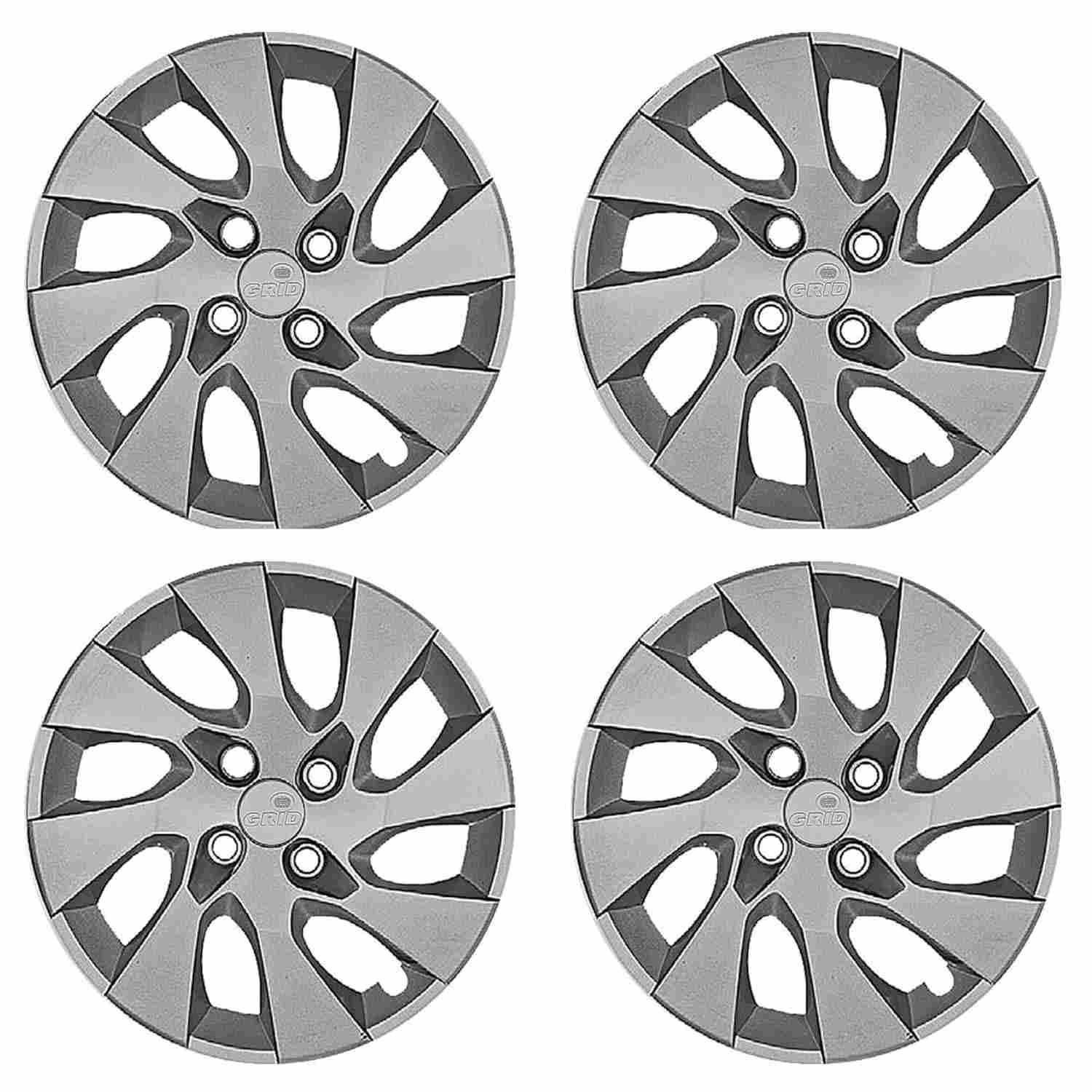 Calota Aro 13" Prata Grid para Corsa/Classic - Jogo com 4 Unidades