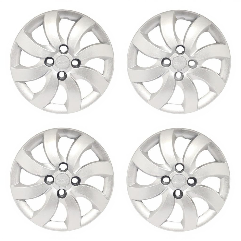 Kit 4 Calotas Aro 14 Prata para Palio Attractive - Design Moderno e Proteção