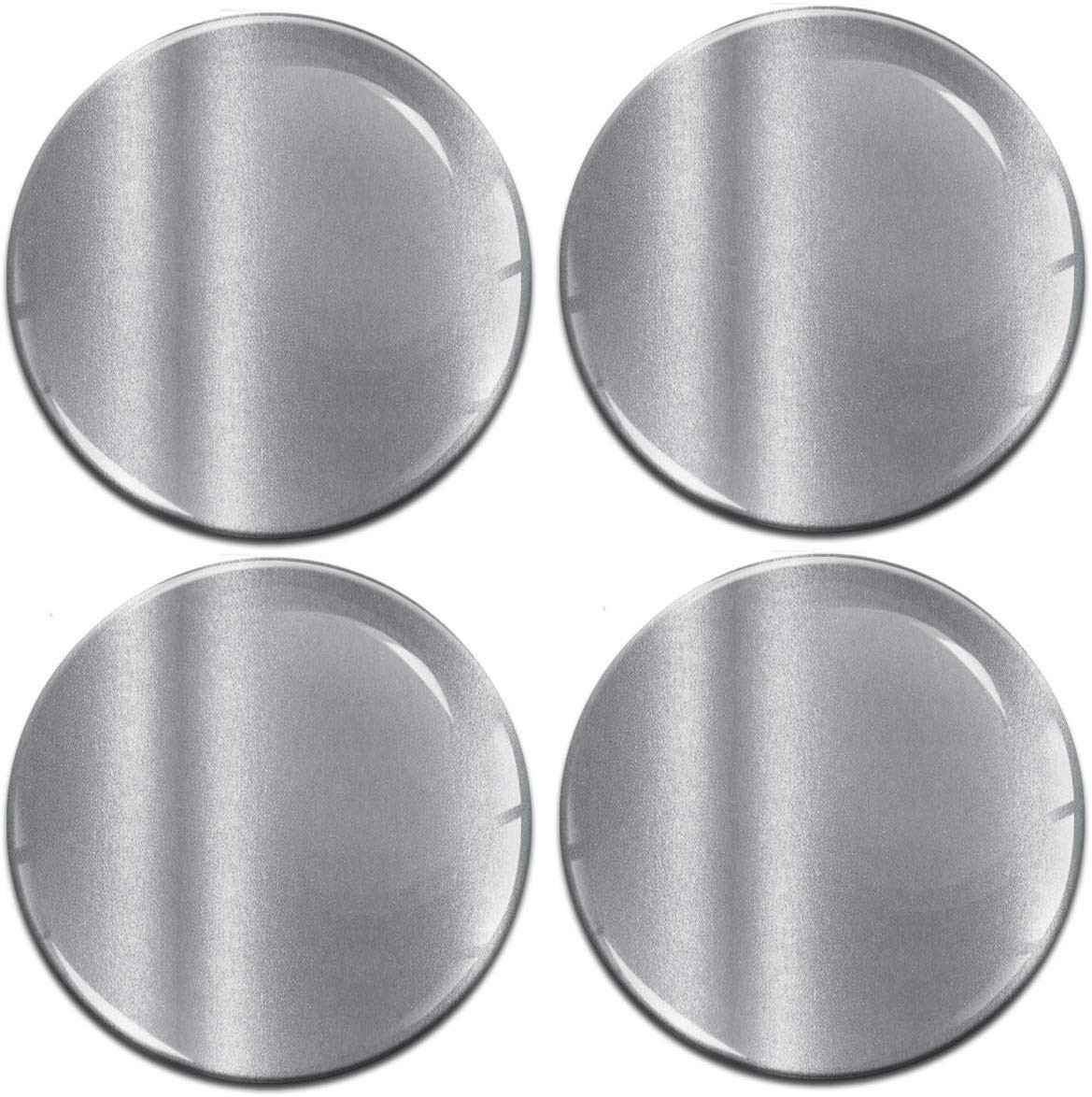 Adesivos de Silicone 3D Prata 4x45mm Biomar Labs: Destaque e Proteção para suas Rodas