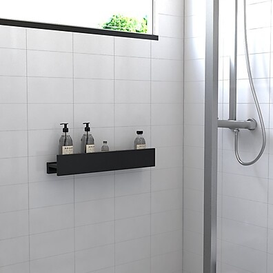 Prateleira de Banheiro 60cm: Elegância em Ardósia