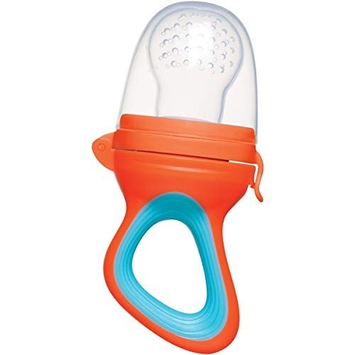 Porta Frutinha Baby Laranja 6+ meses - Buba | Alimentação Saudável e Prática