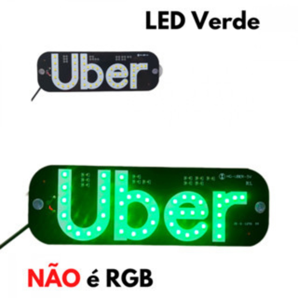 Placa Letreiro 99 LED USB – Sinalização Clara e Prática