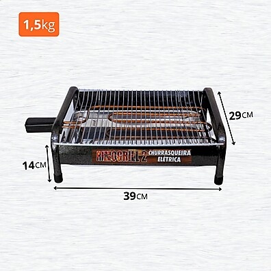 pratica-e-fumaca-sem-gourmet-ii-rizzogrill-eletrica-churrasqueira