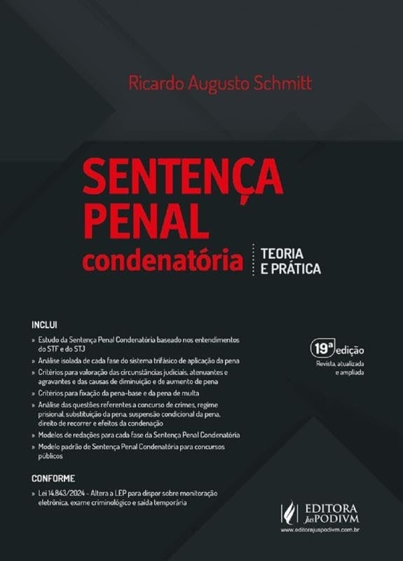 Sentença Penal Condenatória: Teoria e Prática 2025 - Domine o Processo!